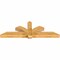 Ekena Millwork Redmond Rough Sawn Timber Gable Bracket, Western Red Cedar, 84"W x 28"H x 6"D x 6"F, 8/12 Pitch GBW084X28X0606RED00RWR - alternate 4